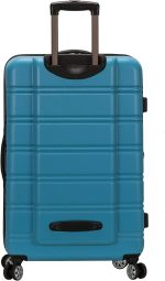 Rockland Melbourne Hardside Expandable Spinner Wheel Luggage, Charcoal, 3-Piece Set (20/24/28) - Image 3